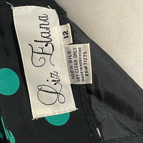 Liz Elana 12 Strapless 100% Silk Fit and Flare - Picture 2 of 5